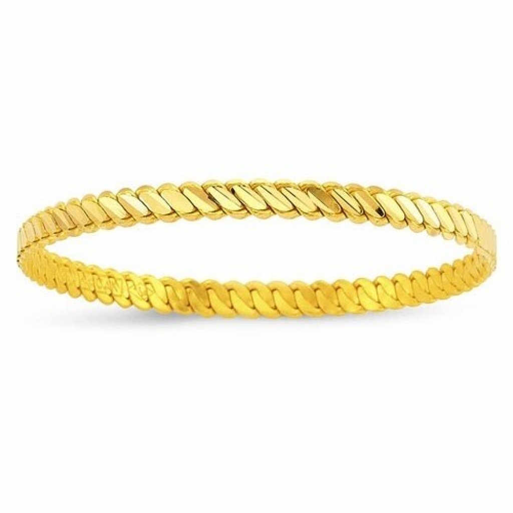 Üçlü Burma Altın Bilezik - 22 Ayar - 15 Gram