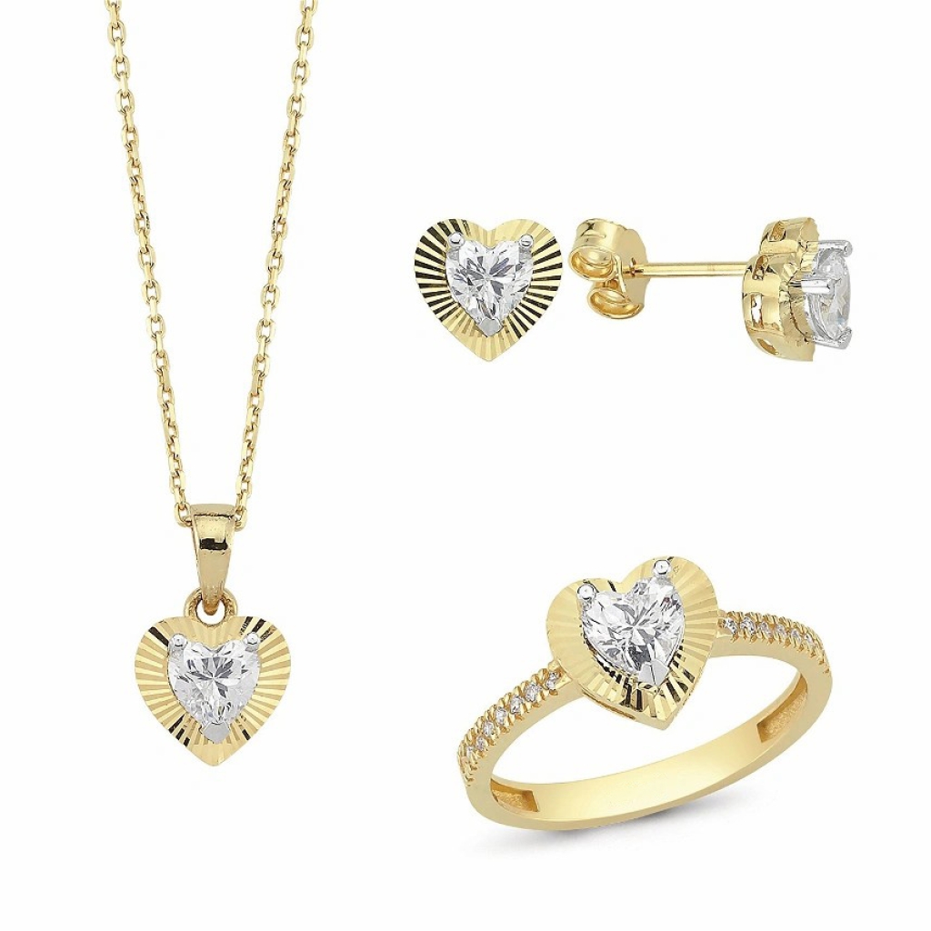  KALPLİ ALTIN SET-14 AYAR