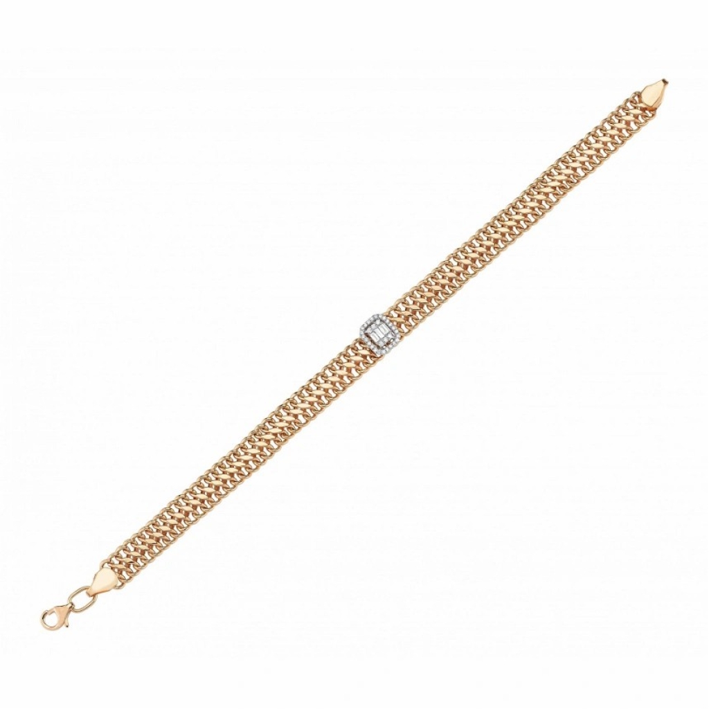 Baget Pırlanta Bileklik-  0.20 Karat
