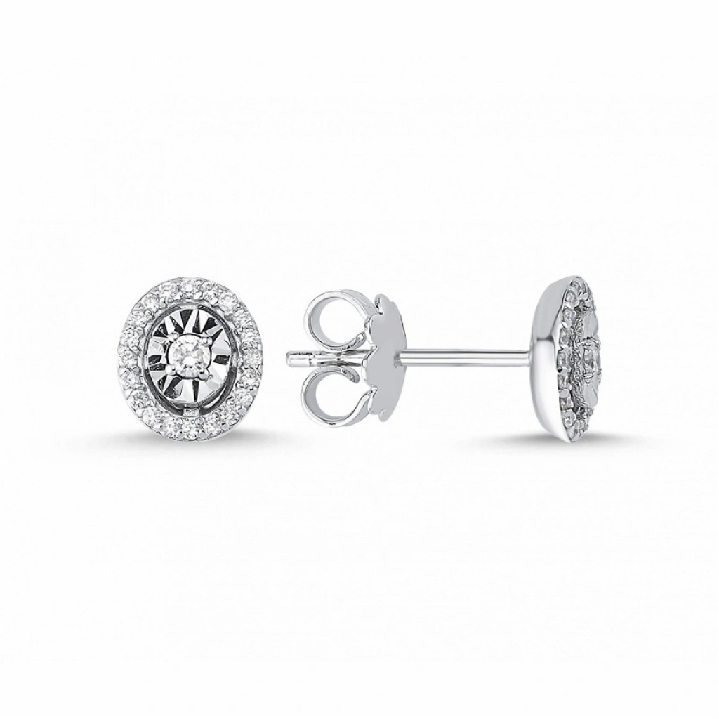 Fancy Pırlanta Küpe-0.25 Karat 