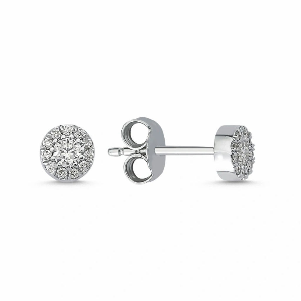  Pırlanta Küpe-0.25 Karat 
